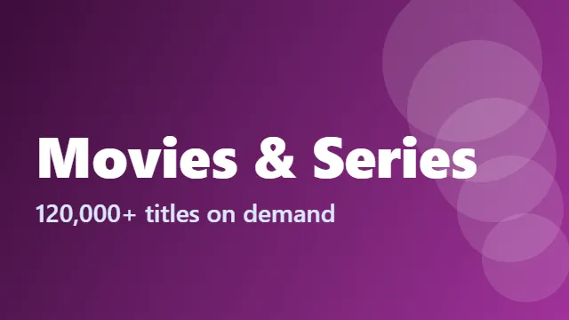 Movies and series on demand with Prime IPTV USA