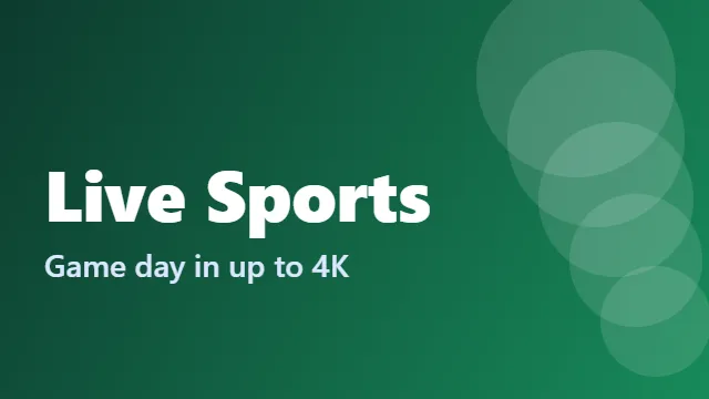 Live sports in 4K with IPTV USA